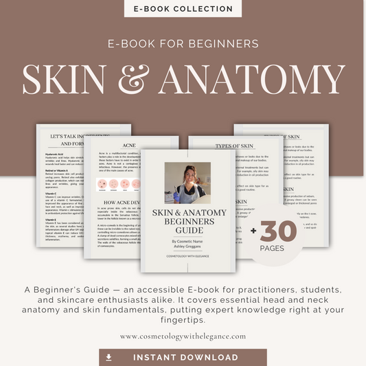 Skin & Anatomy for beginners E-book